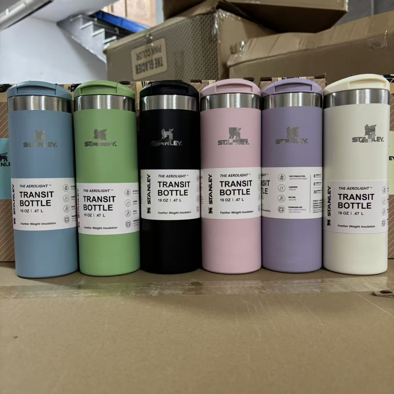 Cross-border STANLEY Stanley outdoor sports insulated cup, portable for car use, with hammered paint finish, keeps drinks hot or cold