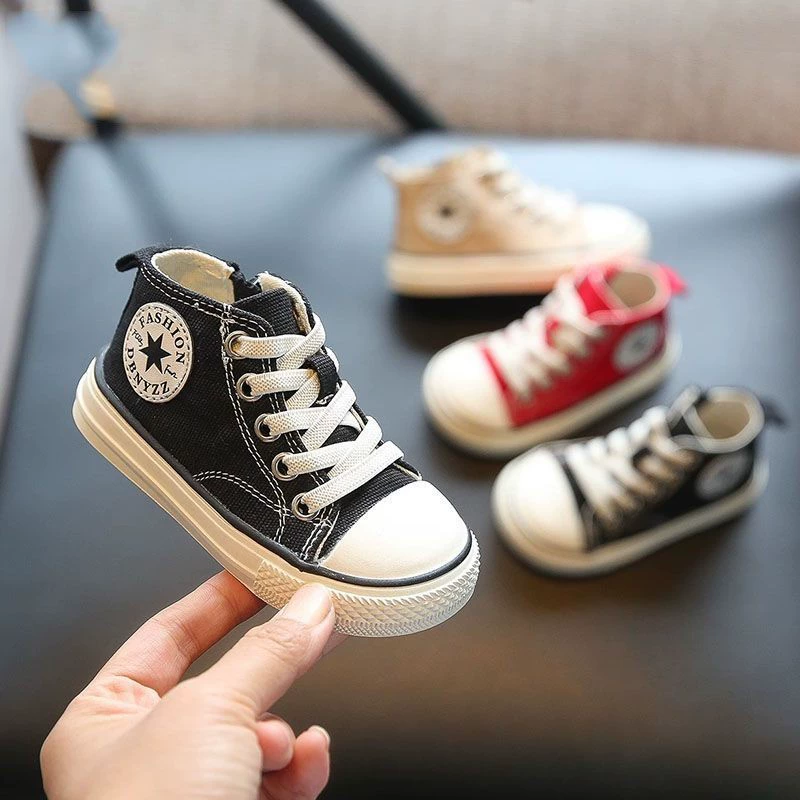 Детская обувь на холсте Детская обувь Весенняя осень Спортивная обувь детский сад мягкая подошва Детская обувь для детей