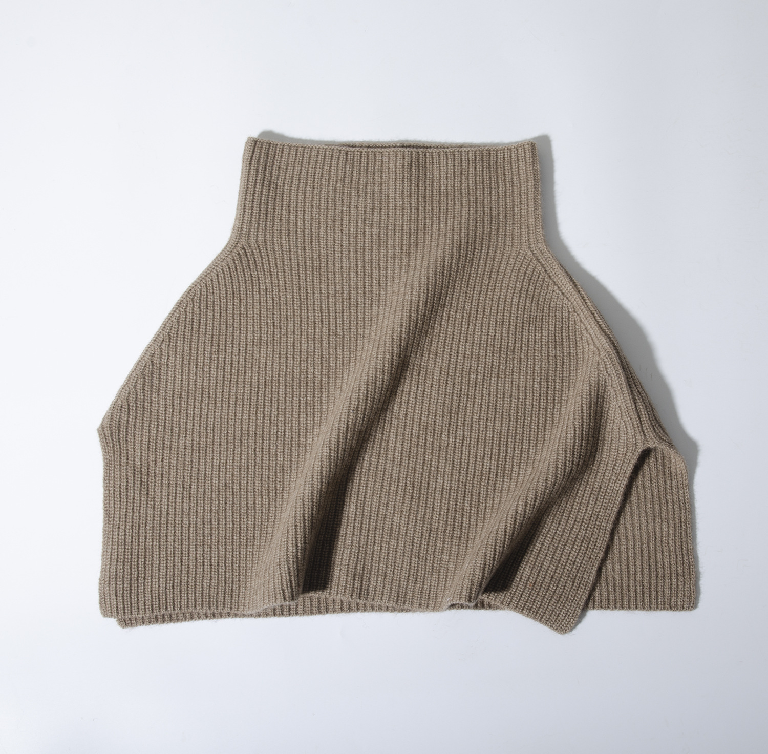 Interior Mongolia fábrica al por mayor Cachemira pura de punto cuello chal mujeres versátil moda caliente Otoño e Invierno