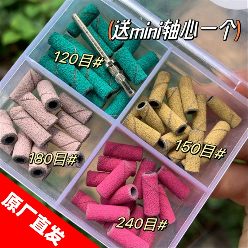 Мини-шлифовальное кольцо для ногтей толщиной 3 мм для удаления кутикулы и полировки ногтей, трансграничное.