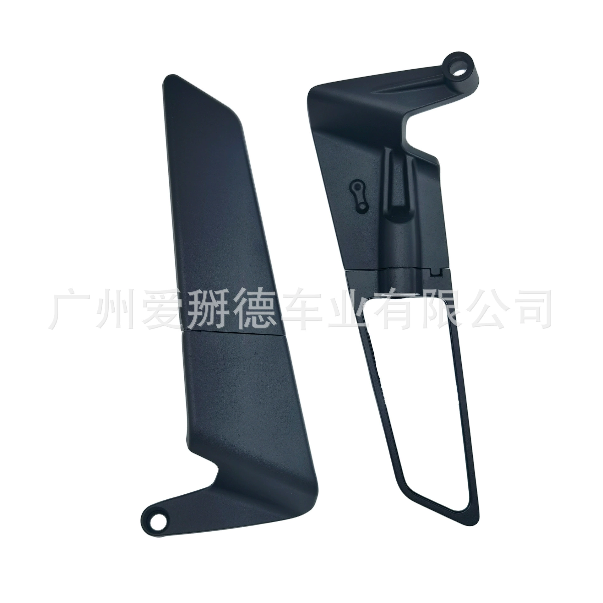 Универсальное зеркало для уличного велосипеда, имитация гоночного KTM/Kawasaki/Yamaha/Suzuki, модель с большим белым зеркалом, зеркало с крыльями