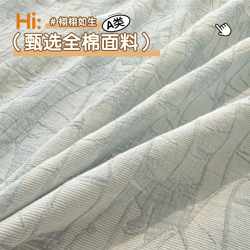 2025 nueva sábana de algodón puro pieza individual 100 algodón dormitorio de estudiantes cama individual edredón para niños funda de almohada de tres piezas 2