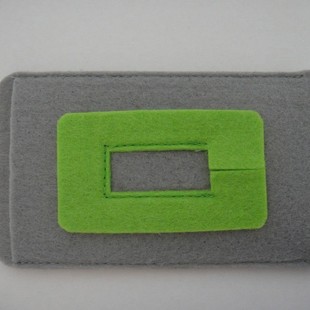 Factory Price Direct Plush Phone Case, Felt Cloth Phone Bag, Knitted Phone Bag, Phone Pouch