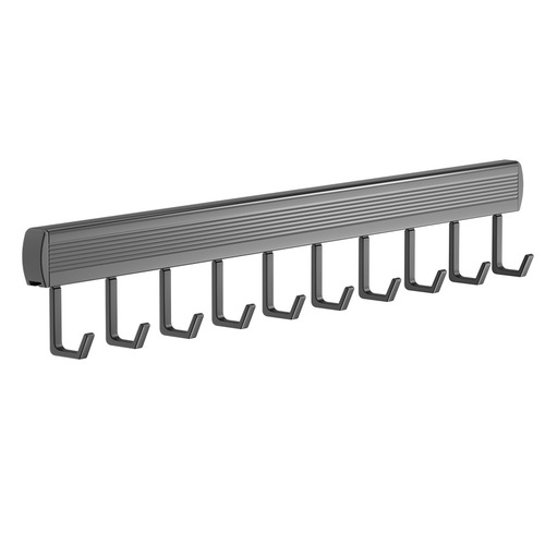 No-punch kitchen hook rack hanging rod wall hanging multi-functional kitchen utensils strong adhesive hanging rack spoon shovel storage rack