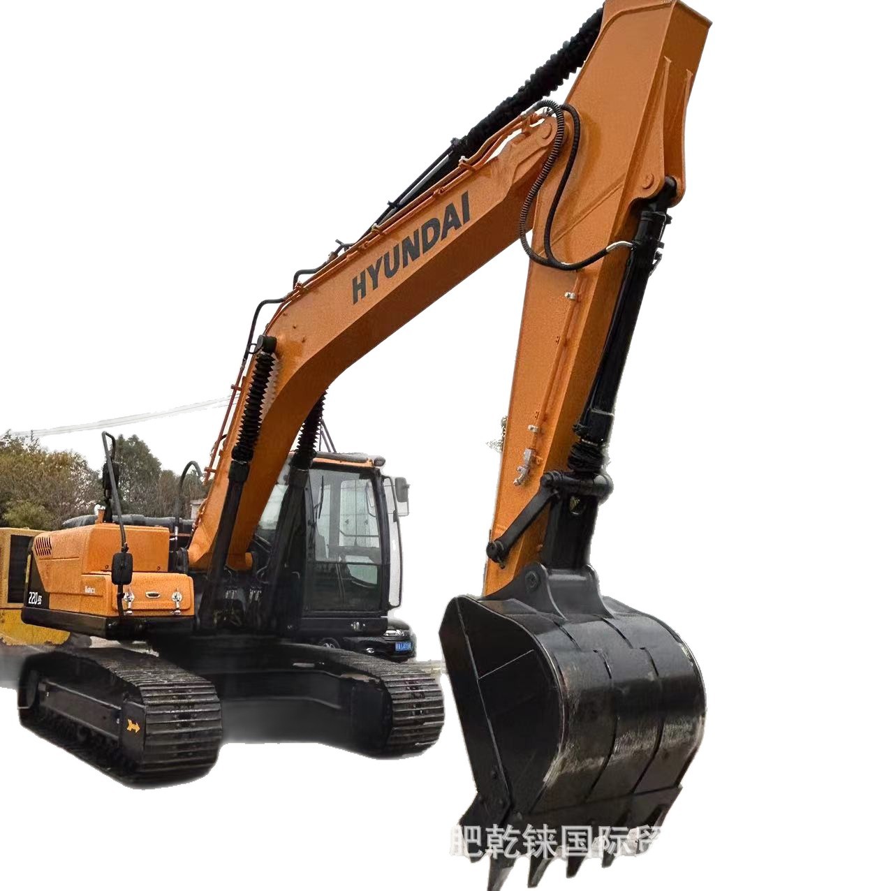Excavadora moderna 220LC - 9S 20 toneladas excavadora gancho HYUNDAI original noventa por ciento nuevo comercio exterior directo image 6