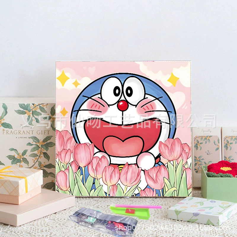 Алмазная мозаика 20×20 см, детская анимационная панно, полная выкладка, новый стиль, ручная работа DIY, декор для гостиной