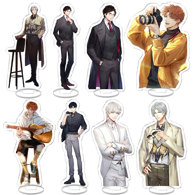 光與夜之戀同人遊戲人物周邊陸沉蕭逸齊司禮夏鳴星亞克力立牌擺件