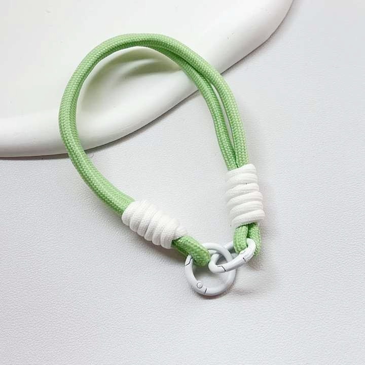 シンプルなins色合わせ編み紐ショートタイプ携帯電話ストラップccdカメラストラップ|undefined