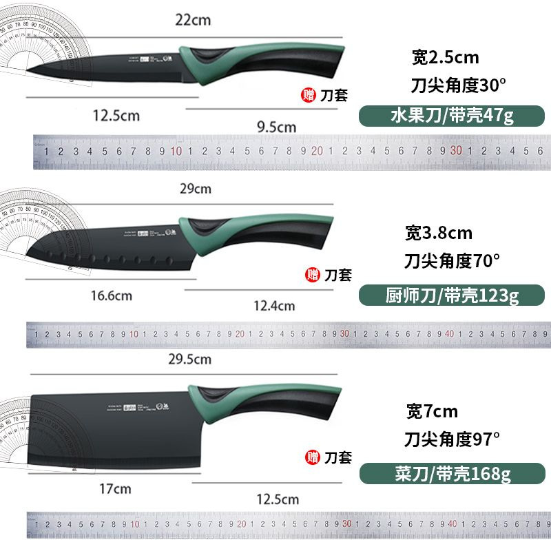 Cuchillos dormitorio afilado cortador de carne cuchillo de cocina casero cortador de fruta cuchillo de cocinero acero inoxidable