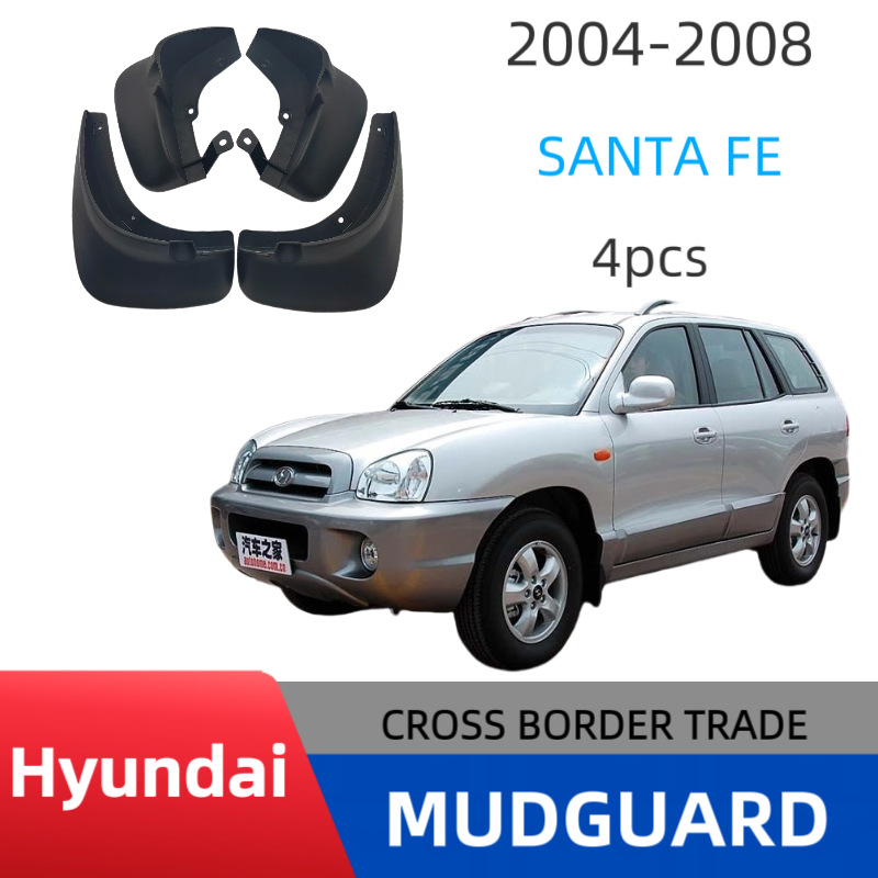 Guardabarros para Huatai Hyundai Santa Fe C9 2005-2014, Guardabarros Especiales para Modificación Todoterreno de Vehículos.