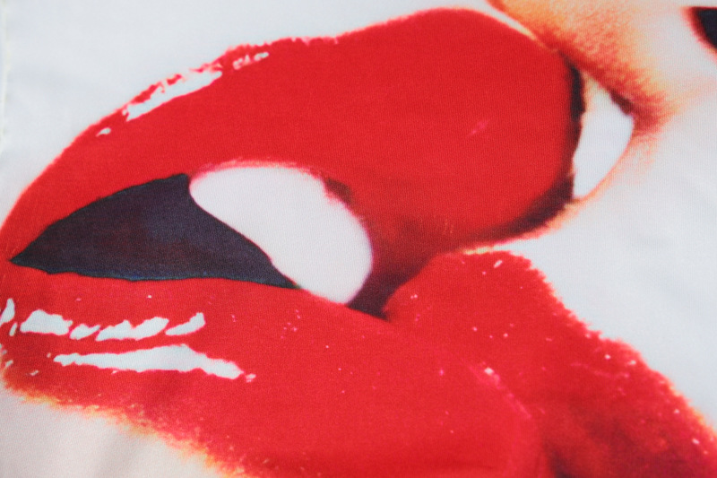 Fashion Human Spandex Polyester Printing Skirt Sets 2 Piece Set