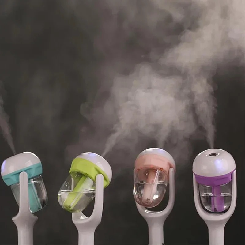 Car Humidifier Mini Cigarette Lighter Car Spray Aromatherapy Air Purifier Gift High Concentration Negative Ions