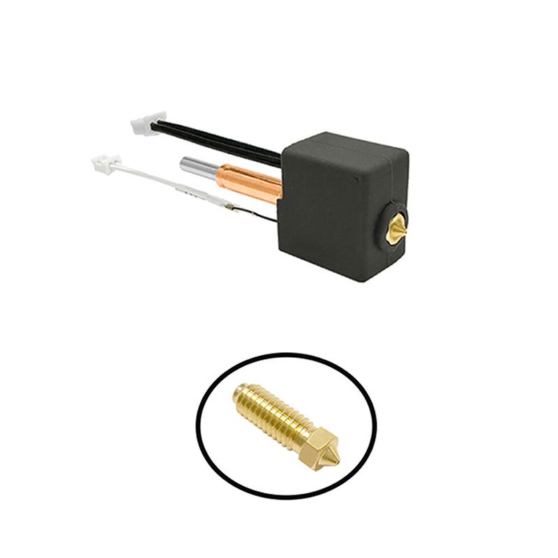 Brass nozzle hot end accessories