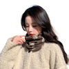 Demi-season mask, keep warm scarf for elementary school students, universal cashmere, 2022, Korean style, with neck protection