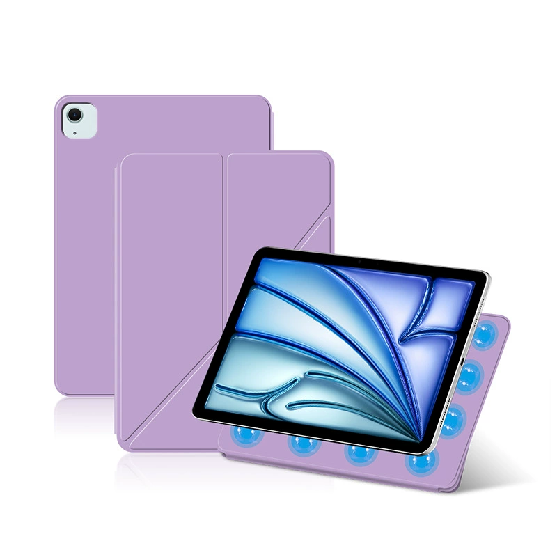 Подходит для iPad Air 2024 11 дюймов плоский защитный чехол с двухсторонним дисплеем 11 дюймов многофункциональная подставка кожаный чехол