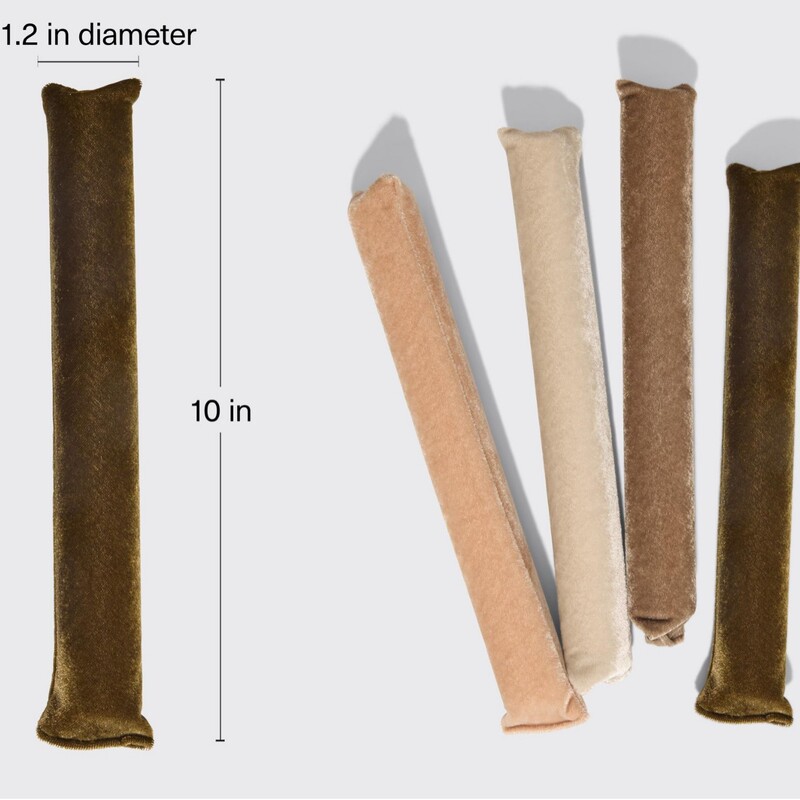 新款不伤发大波浪卷发神器4根套装海绵 无热卷发棒懒人睡眠卷发器|undefined