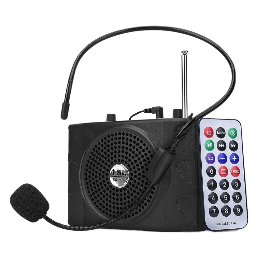 Мегафон Little Bee ku898 для экскурсий, динамик для танцевальных групп, радио, Bluetooth, высококачественный звук