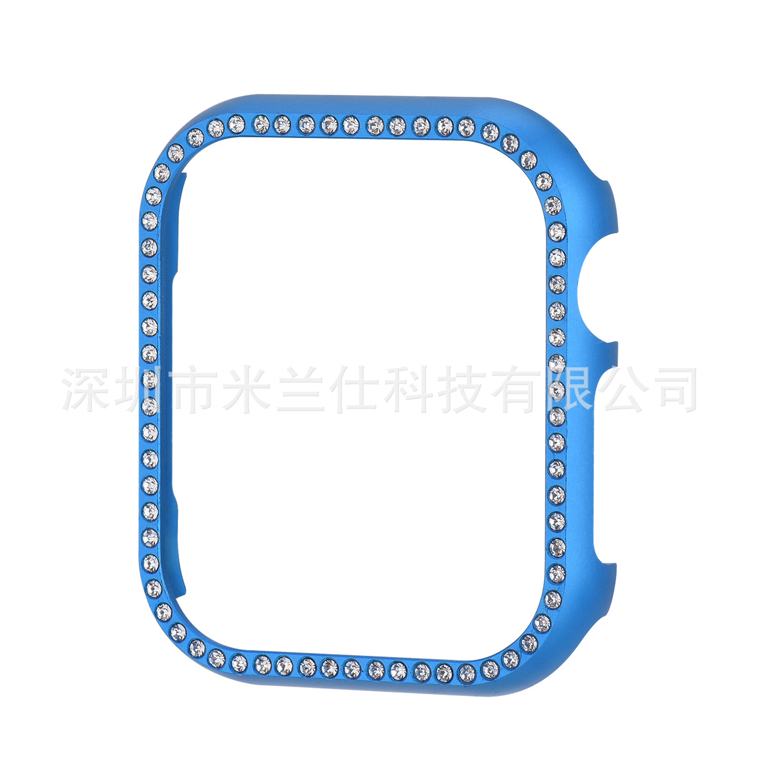 Aplicable a Apple Watch Apple watch56789 generación S10 moda aleación de aluminio con marco de diamante caja de metal