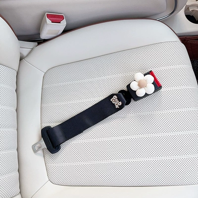 for Pregnant Women, Anti-Belly Restraint, Other Automotive Interior Supplies - black-anti-strangle-safety-belt-for-pregnant-women-beige-flower