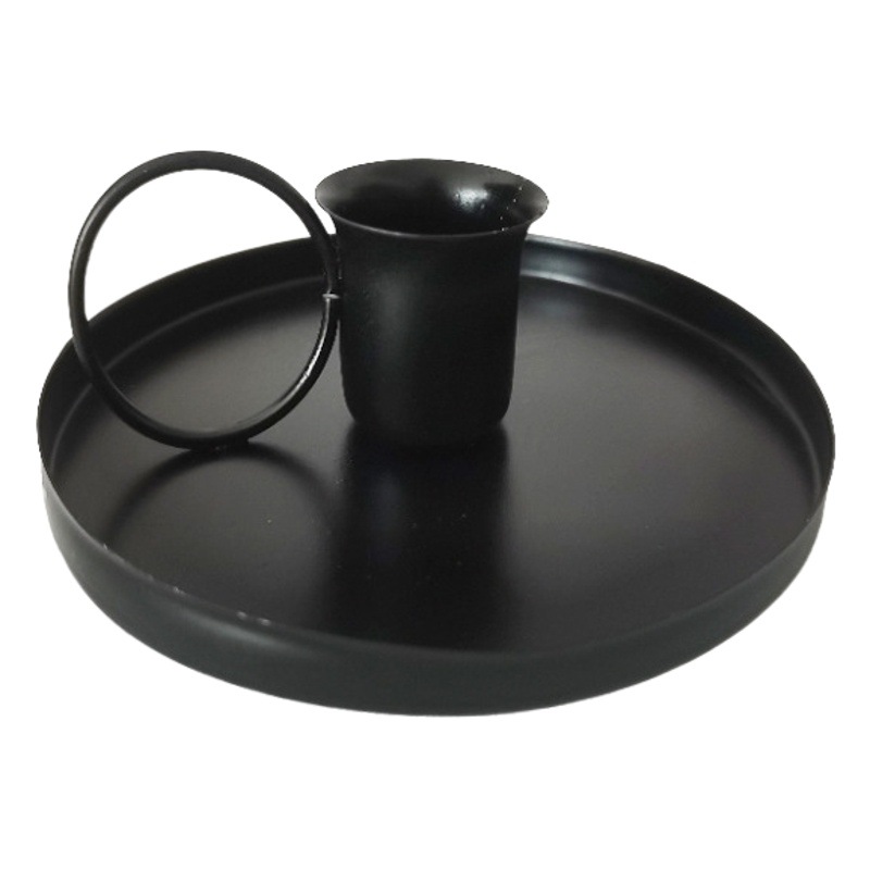 Candelabro de Hierro de Diseño Creativo, Estilo Moderno y Lujoso, para Té, Decoración de Interiores para el Hogar