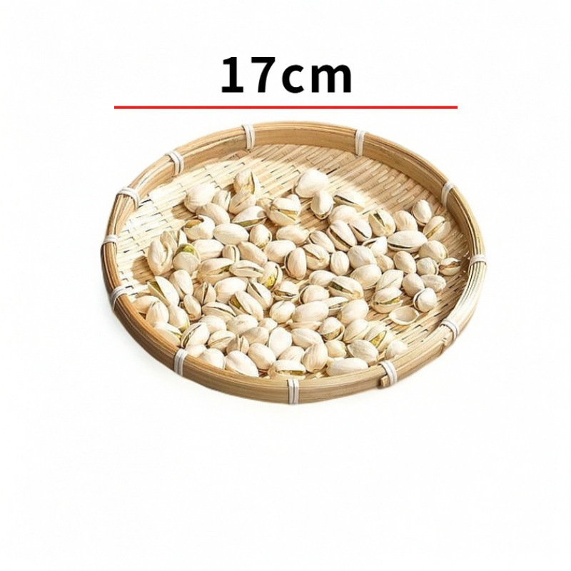 통관 중: 수제 원형 소형 쓰레받기 17cm