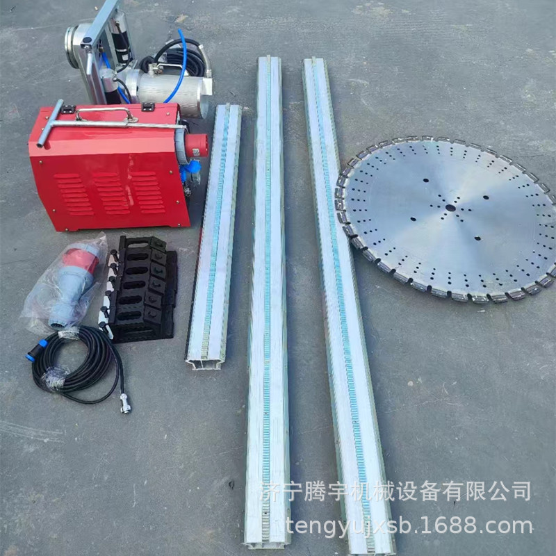 全自动钢筋混凝土高频墙锯机轨道式自动行走高频墙锯机现货