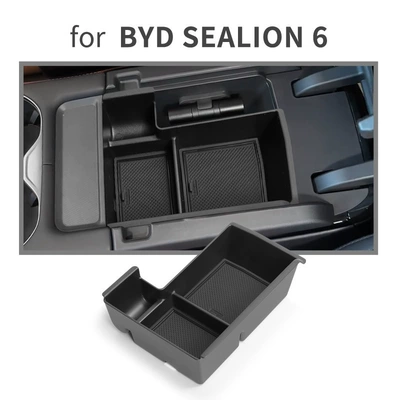 Suitable for 25 Song Plus Dmi/Sealion 6 Right-Hand Drive Armrest Box Storage Box Car Supplies Modification Accessories (Car storage bag/box) - 25-song-plus-dmisealion-6-armrest-box-storage-box-right-hand-drive-model