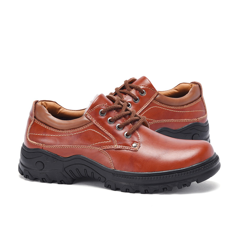 Leather Shoes Men's Leather Large Size Men's Outdoor Shoes Casual Leather Shoes Hiking Shoes_vogvips.com