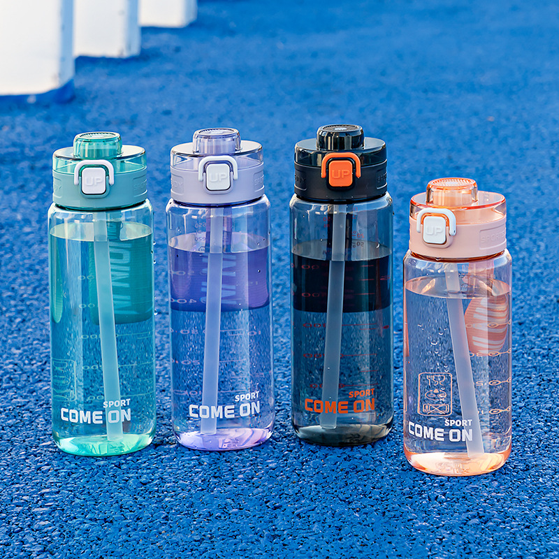 Tong 6347 de alta apariencia guapo vienen en deportes taza de plástico caliente Estudiante Adulto viaje plástico taza de agua fabricante