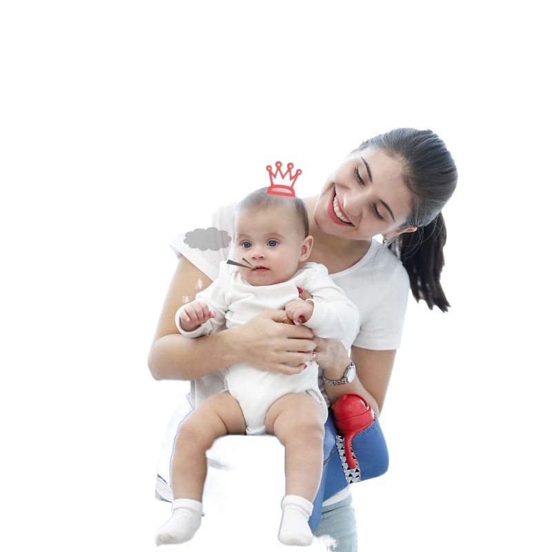Children's hipseat, universal sling for new born to go out