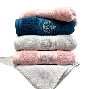Gift towel suit cotton thickened company to promote high-end hand gift five-star hotel towel bath towel suit