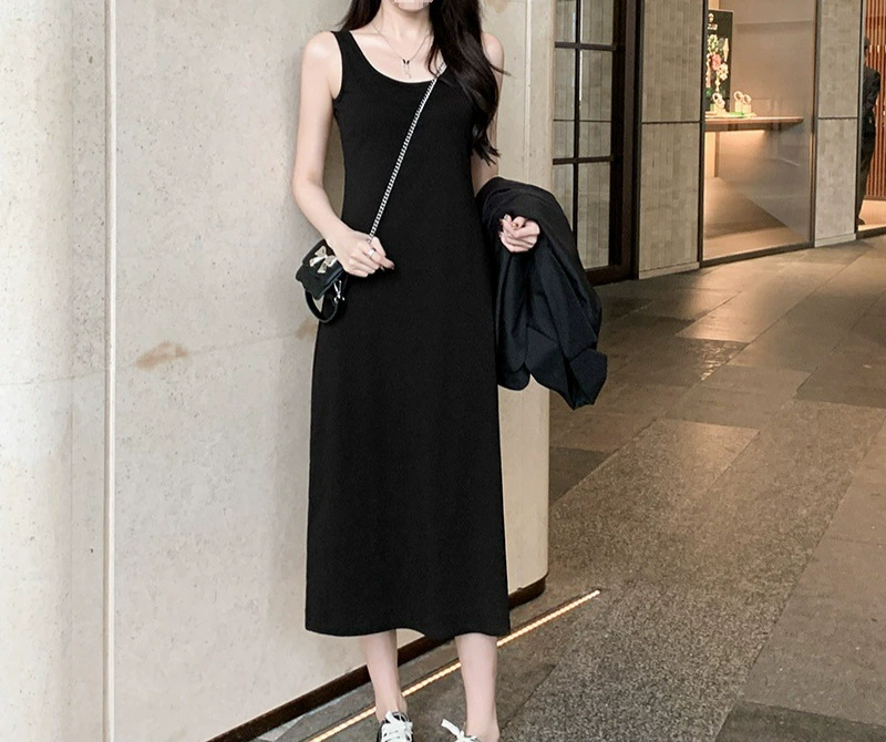 2025 новый темперамент повседневная тонкая нижняя юбка с подтяжкой