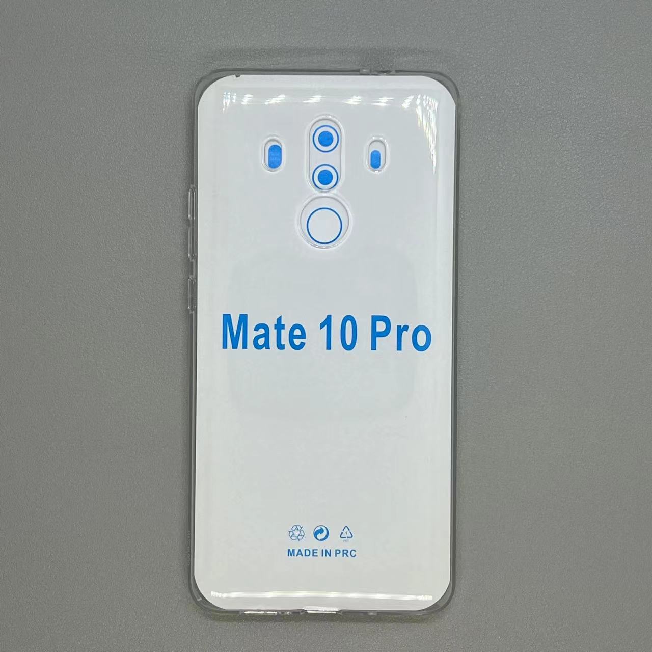 Suitable for Huawei Mate 10 Pro 1.5mm Transparent Mobile Phone Case Anti-Fingerprint Material Protective Cover