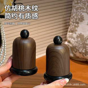 Medieval Style Living Room High-End Appearance Toothpick Box 2025 New Creative Household Toothpick Tube Dental Floss Cotton Swab Storage Box