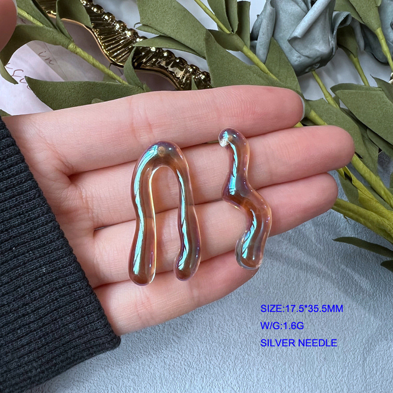5g Weight Ear Studs Classification 1 Pair Quantity Daily Occasion Alloy Material U Shape Pattern Women'S Gender Plating Design Simple Style Style 1 Pair Simple Style U Shape Alloy Plating Women's Ear Studs 13