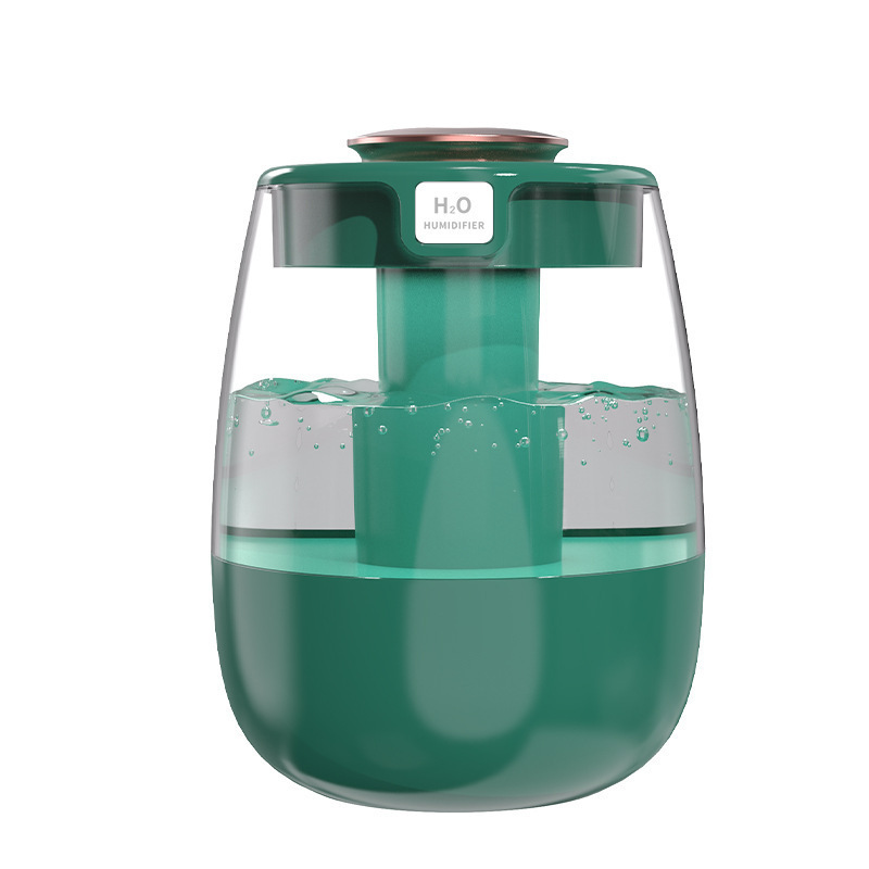 新型空気加湿器家庭用大容量寝室静音クロスボーダー卸売usbナイトライトデスクトップ|undefined