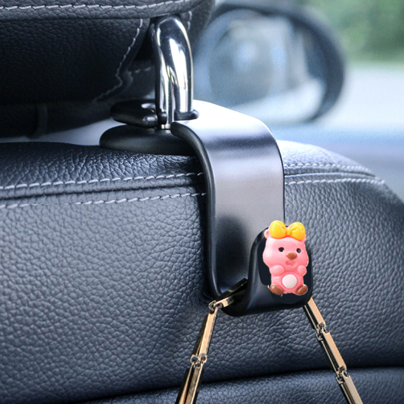 Nuevos adornos de coche de resina Beaver Hill Adornos de la pantalla de navegación de la consola central del coche de dibujos animados Adornos de la cabeza