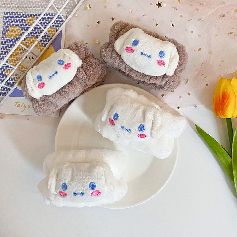 Cara de dibujos animados lavado correa para la muñeca banda para el cabello artefacto absorbente lindo brazalete deportivo pulsera de limpieza del sudor lavado a prueba de humedad oversleeve