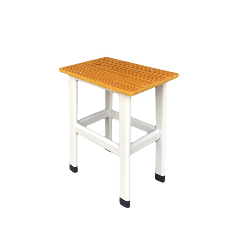 Simple Japanese stool square stool primary and secondary school student stool computer chair student Chair work stool dormitory chair manufacturer