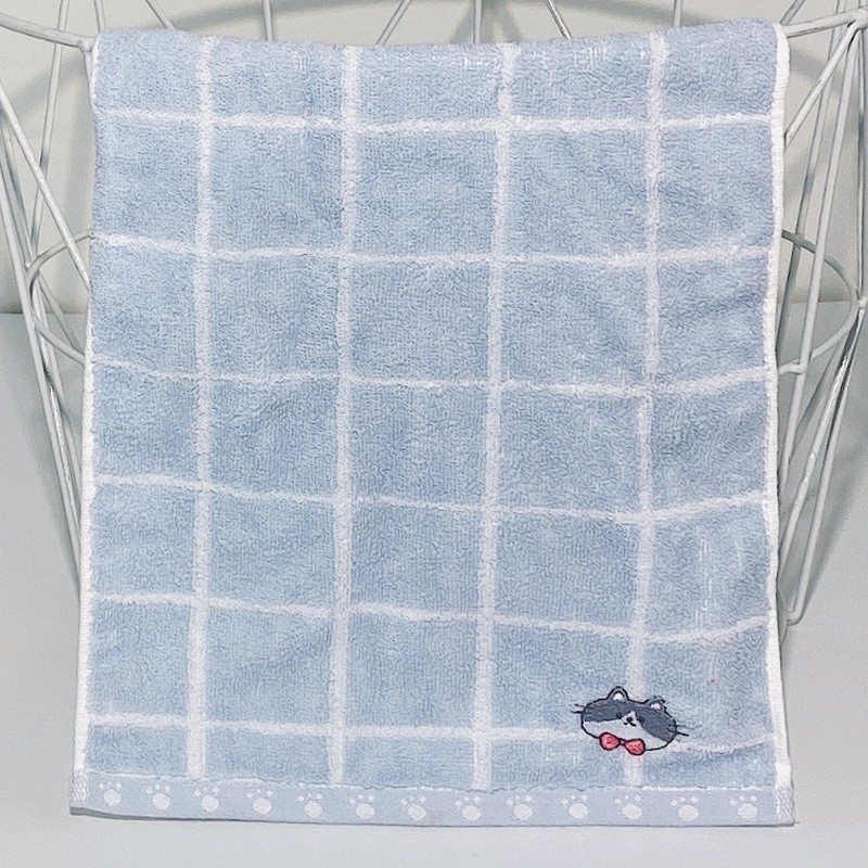 高阳厂家批发提花纯棉a类棉毛巾加厚家用洗脸巾柔软面巾吸水毛巾