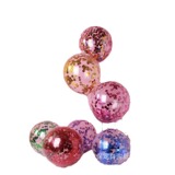 Электрический большой круглый воздушный шар из пены, 12 дюймов, увеличенная толщина, с блестками