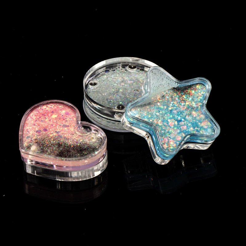 Специальная форма кирпич для карт с зыбучим песком маджонг кирпич детская игрушка для девочек Прозрачный Маленький ледяной акриловый кирпич с магнитной картой