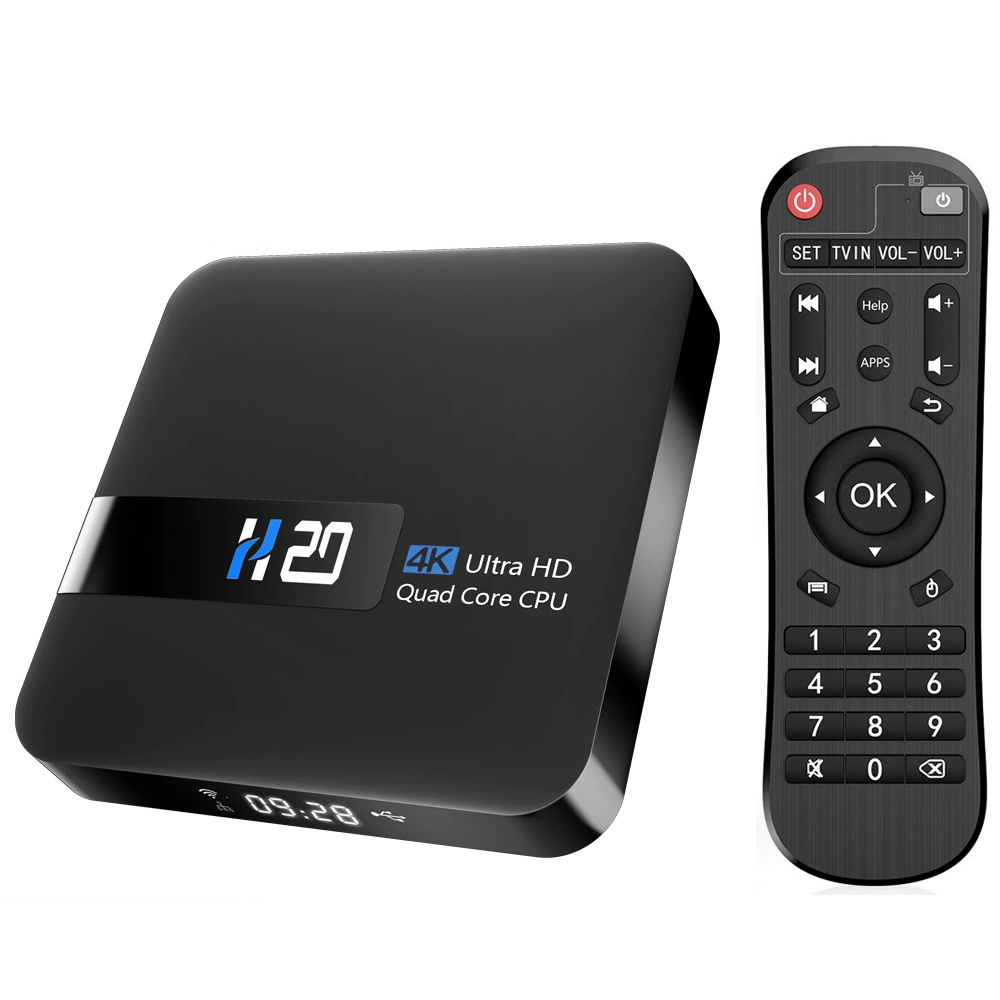 [H20 сет-топ Box RK3328A Android 10.0 2GB/16GB 4K UHD сетевой плеер box]