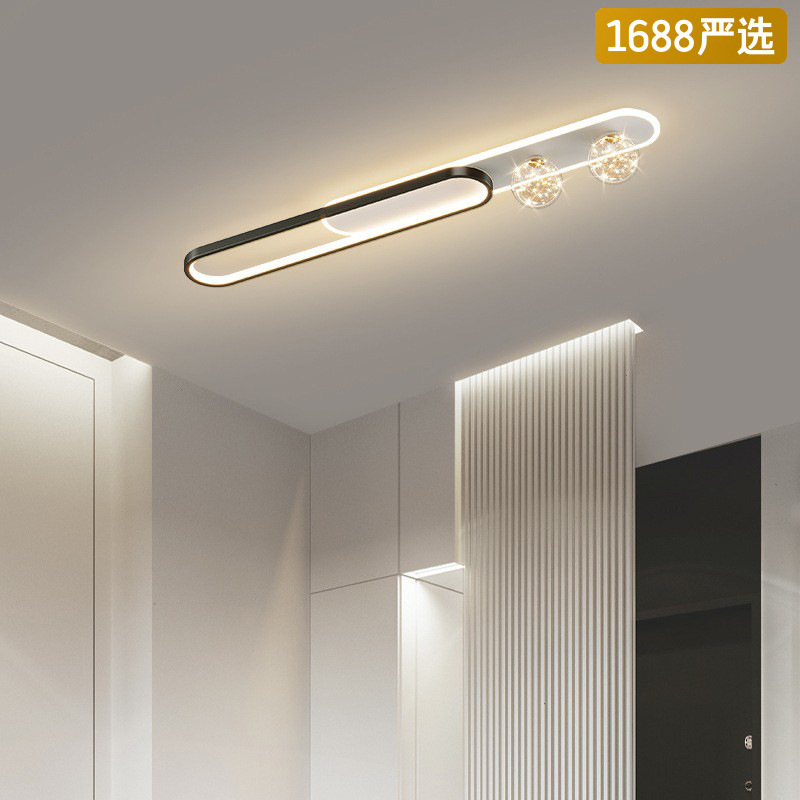 [Selección estricta] lámpara de pasillo lámpara de pasillo creativa estrella moderna simple led techo lámpara de armario