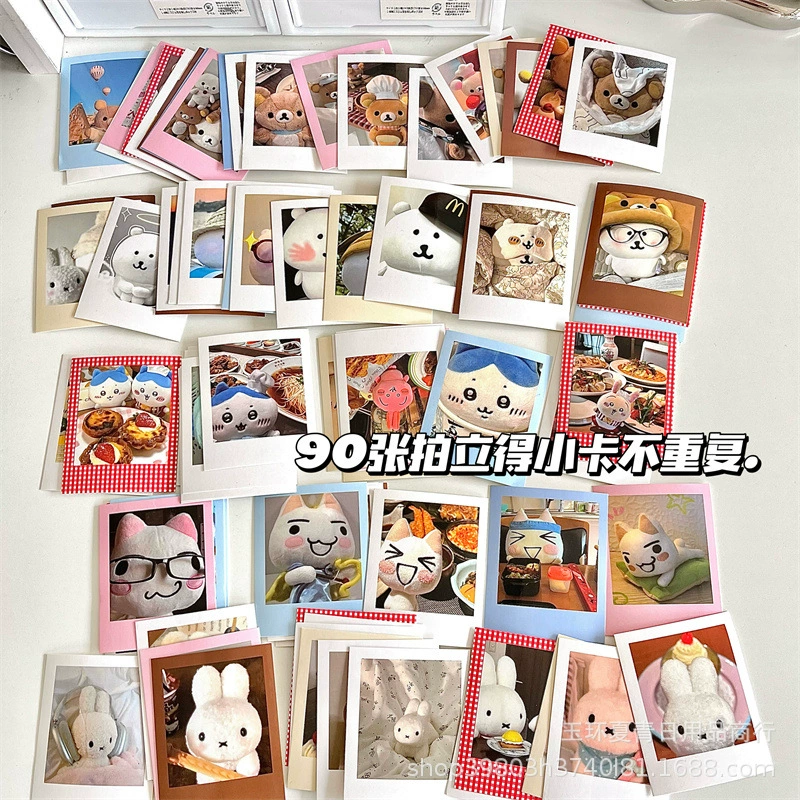 Набор полароидных карточек (Rilakkuma) 90 шт., 5 серий, для декора и скрапбукинга