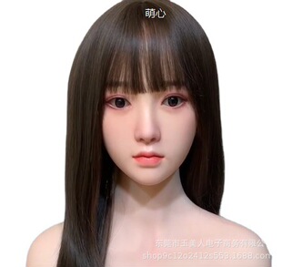 Export entity doll silicone head TPE head delicious hand hair transplant a variety of head optional permanent delicate makeup