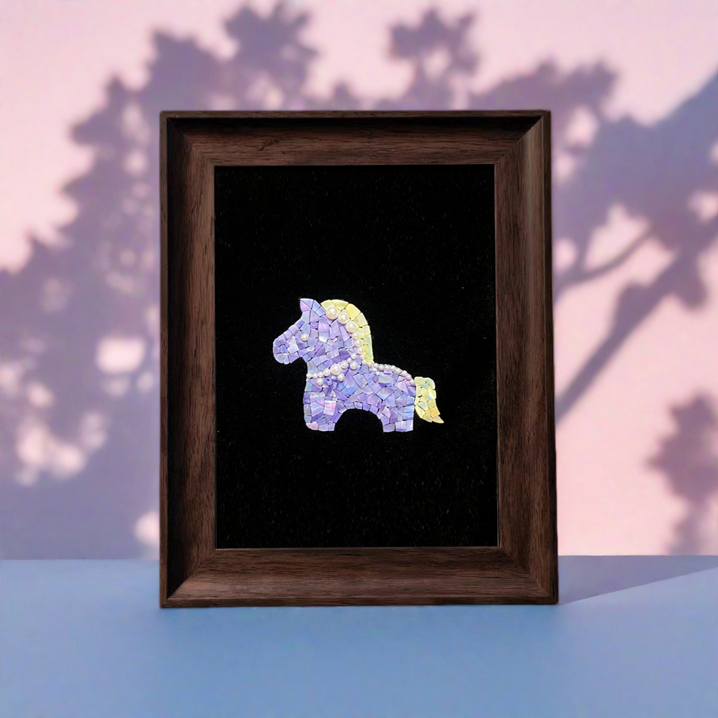 New Year's Day Mother-Of-Pearl DIY Craft Material Kit Handmade Collage Salon Team-Building Photo Frame Creative Decorative Painting