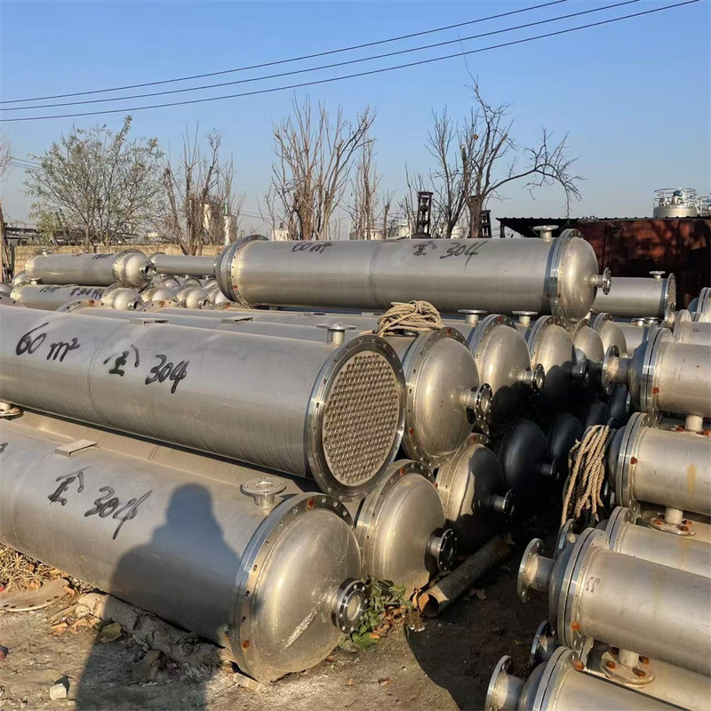 购销二手冷凝器 化工常压式换热设备 二手工业冷凝器