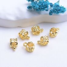 ��ɫ18K�����������������U�ջ���ͨ�׸���DIY�����������