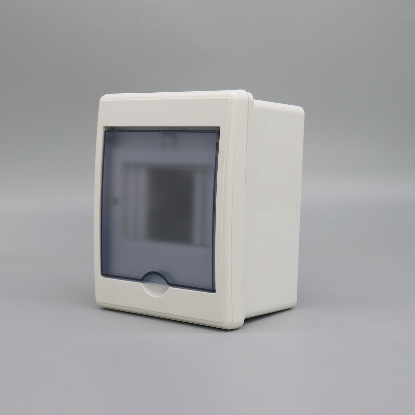 全塑2-4位家用回路箱控制箱明装暗装强电箱室内空开箱空气开关盒